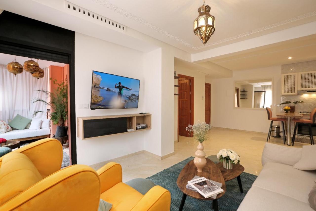 Appartement Moderne En City Center Marrakech-Gueliz Marakeş Dış mekan fotoğraf