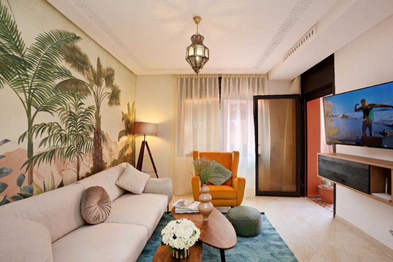 Appartement Moderne En City Center Marrakech-Gueliz Marakeş Dış mekan fotoğraf