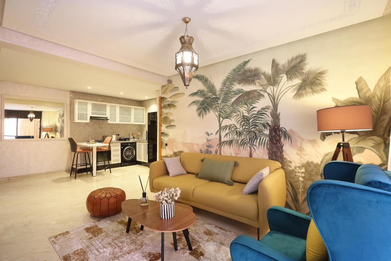 Appartement Moderne En City Center Marrakech-Gueliz Marakeş Dış mekan fotoğraf