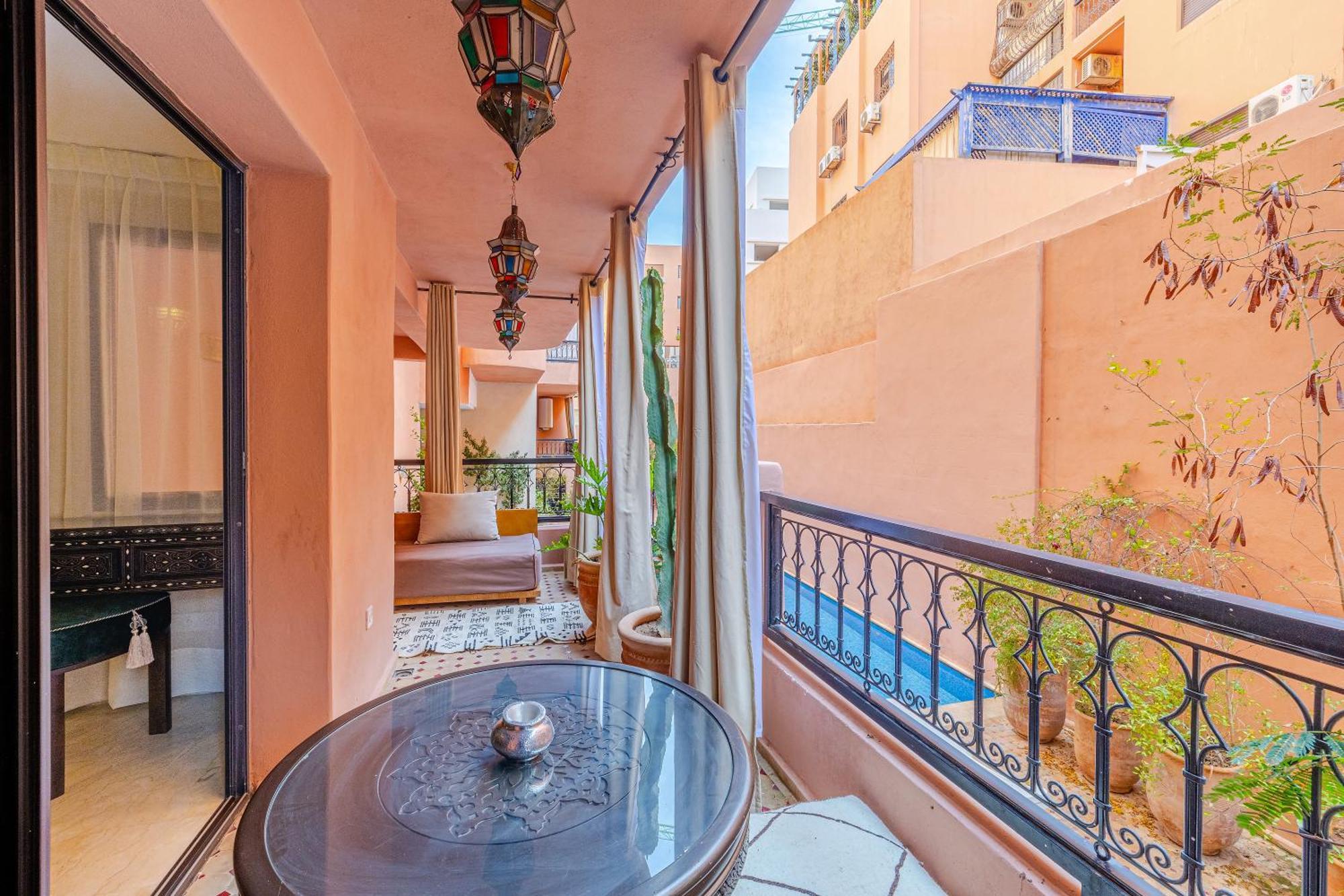 Appartement Moderne En City Center Marrakech-Gueliz Marakeş Dış mekan fotoğraf